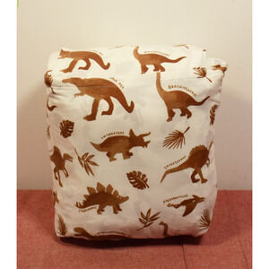 Pillowfort Full Dinosaur Cotton Kids' Sheet Set Watercolor Brown*